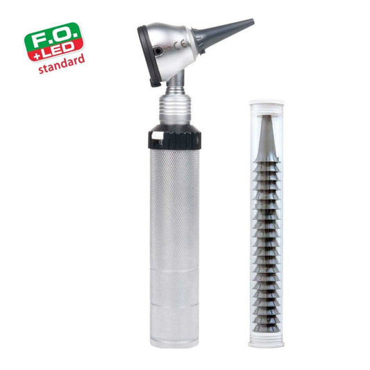 LED-Otoskop KaWe Eurolight F.O. 30 - mit 2,5 V LED für Gehörgangsuntersuchung - Med-Praxisbedarf