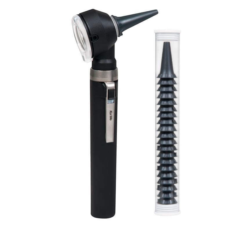 KaWe Otoskop Piccolight F.O. LED Taschenotoskop mit LED-Beleuchtung - für Arztpraxen und Pflege - Med-Praxisbedarf