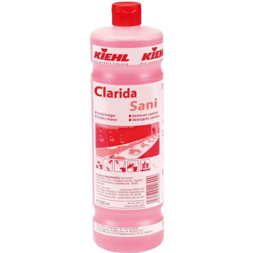 Clarida Sani Sanitärreiniger auf Säurebasis - Kiehl Reiniger für Badezimmer - Med-Praxisbedarf