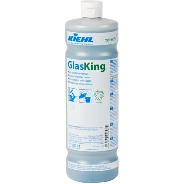 Kiehl GlasKing Glasreiniger - kraftvoller Reiniger trocknet streifenfrei ab - Med-Praxisbedarf