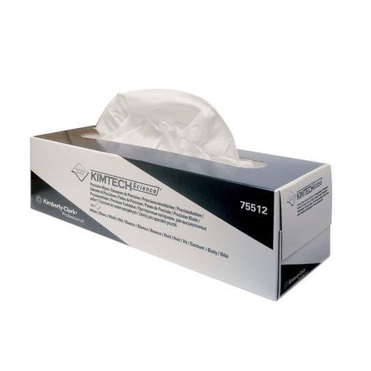 KIMTECH SCIENCE Präzisionstücher groß 30,4x30,4 cm - entfernt feinste Partikel von großen Flächen - Med-Praxisbedarf