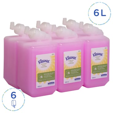 Flüssigseife KLEENEX 6331 rosa - Handwaschlotion für täglichen Gebrauch in Praxen und Kliniken - Med-Praxisbedarf
