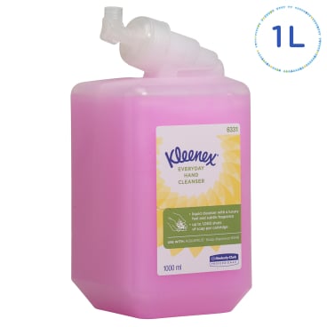 KLEENEX 6331 rosa Flüssigseife - Handwaschlotion für sanfte Reinigung, Großpackung - Med-Praxisbedarf