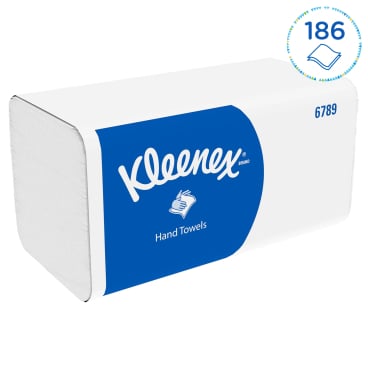 KLEENEX Falthandtücher Interfold weiß - Papierhandtücher für professionellen Einsatz - Med-Praxisbedarf