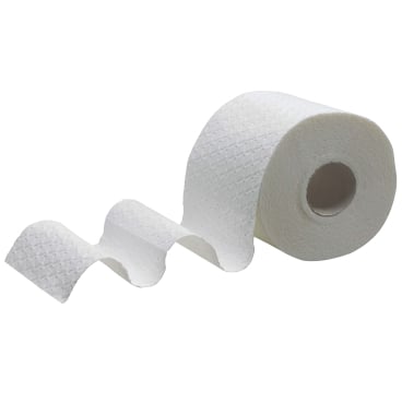 Weiße Toilettenpapierrollen KLEENEX - 4-lagig für hohen Komfort in Praxen - Med-Praxisbedarf