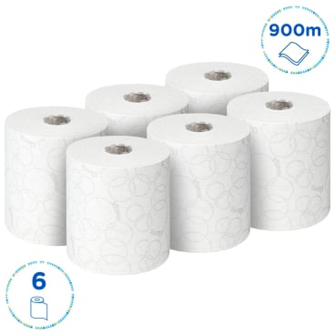 Kleenex Ultra Rollenhandtücher 2-lagig - Hohe Saugfähigkeit für Arztpraxen und Pflege - Med-Praxisbedarf