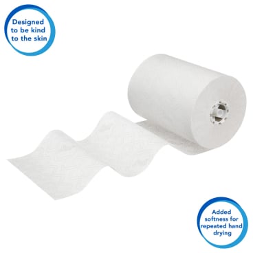 Weiße SCOTT Control Handtuchrollen - Extra Strong Qualität, 1-lagig für Waschräume in Arztpraxen - Med-Praxisbedarf
