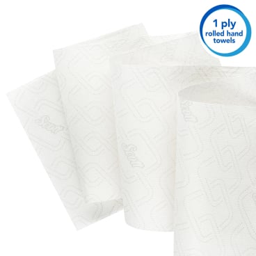 SCOTT Essential Handtuchrolle im Format 19,8 cm - 350 Meter langes, saugstarkes Papier - Med-Praxisbedarf