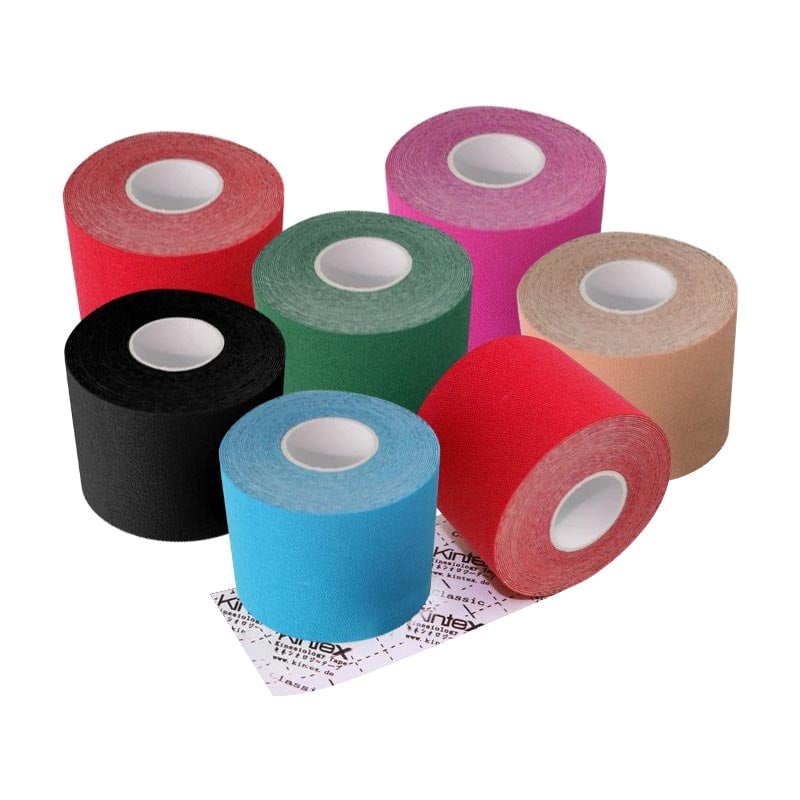 Kintex Classic Kinesiologie Tape in Blau - wasserfestes und atmungsaktives Material - Med-Praxisbedarf