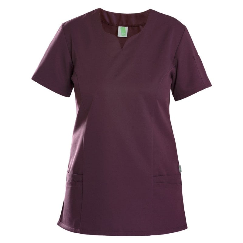 Damen-Kasack aus TENCEL™ von Kunath - hautfreundlicher Schlupfkasack in Blau für medizinische Fachkräfte - Med-Praxisbedarf
