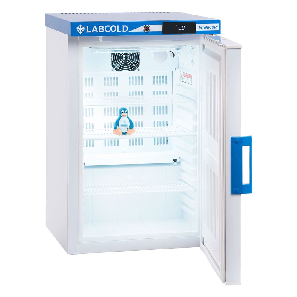 LABCOLD Arzneimittel-Kühlschrank 66 Liter - Innenraum mit Glasböden und LED-Beleuchtung - Med-Praxisbedarf