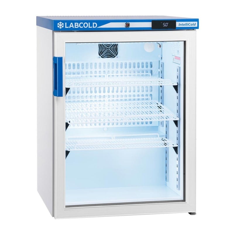 LABCOLD Medikamentenkühlschrank 150 Liter - Professioneller Kühlschrank mit Stahltüren - Med-Praxisbedarf