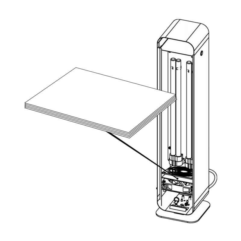 EPA10 Filter für UV-C STERILON FLOW DUO - hocheffiziente Filterung für Luftdesinfektion - Med-Praxisbedarf