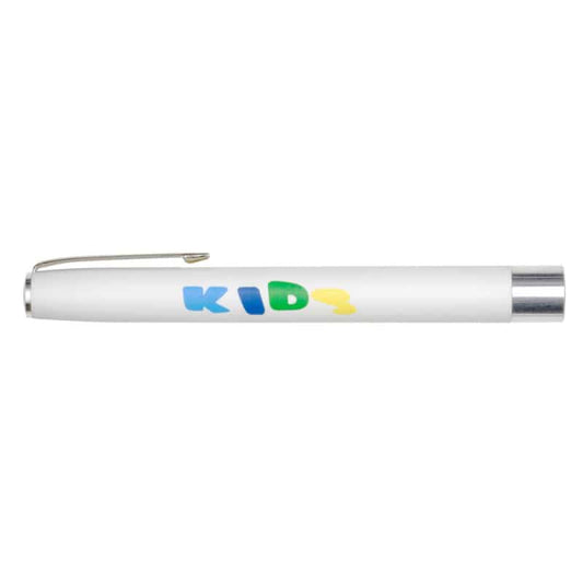 Kids Penlight Untersuchungsleuchte von LUXAMED - Für pädiatrische Diagnostik in Mund und Rachen - Med-Praxisbedarf