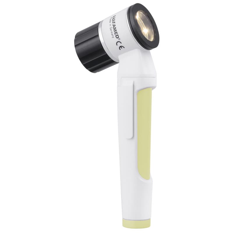 LuxaScope Dermatoskop LED 2,5 V - handliches Untersuchungsgerät für Hautärzte mit randscharfer Optik - Med-Praxisbedarf