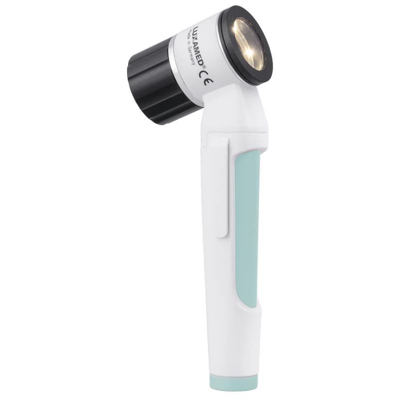 LuxaScope Dermatoskop mit LED-Technologie - zuverlässiges Instrument für die medizinische Hautanalyse - Med-Praxisbedarf
