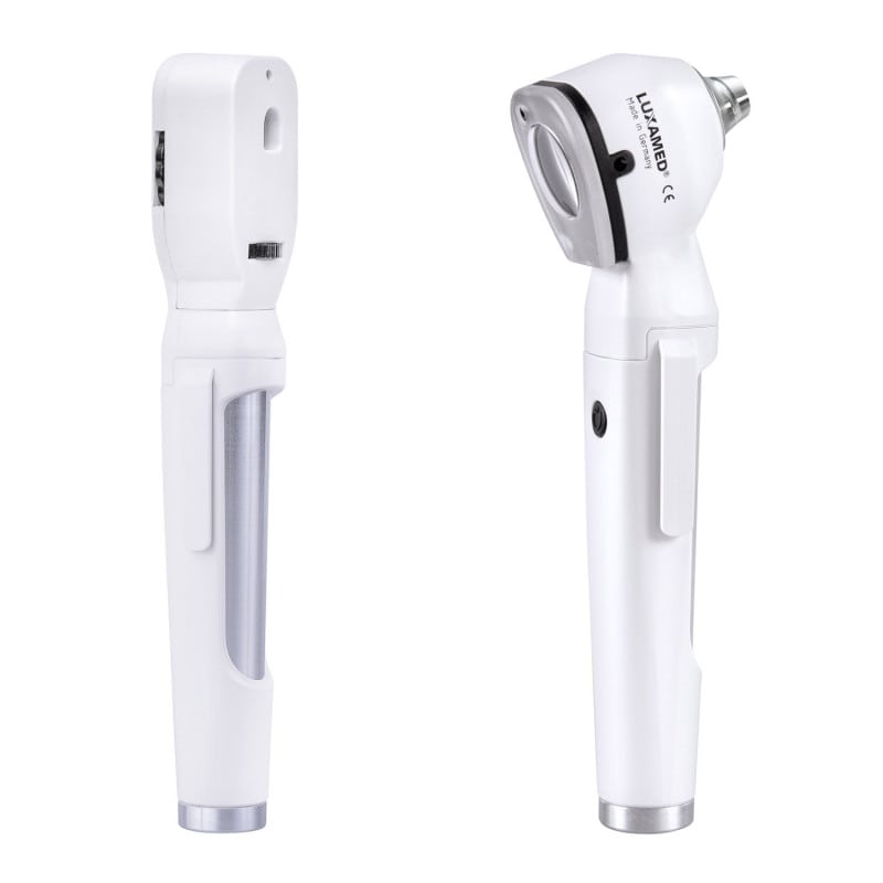 LuxaScope Diagnostik-Set 3.7 V mit Otoskop - praktisches Set für tägliche Untersuchungen in Praxis und Klinik - Med-Praxis...