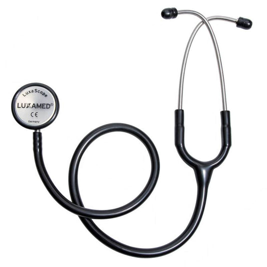 LuxaScope Sonus Double Flex Stethoskop - Doppelkopf-Stethoskop für Erwachsene mit Y-Schlauch - Med-Praxisbedarf