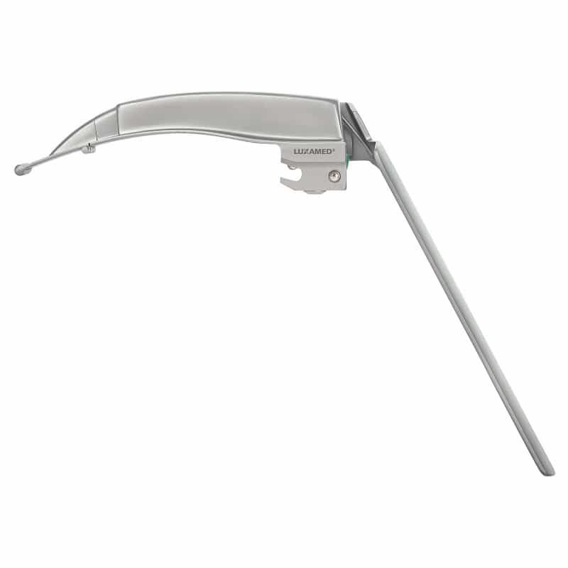 Luxamed F.O. McCoy-Spatel für Intubation - kompatibel mit ISO 7376 Laryngoskop-Griffen - Med-Praxisbedarf