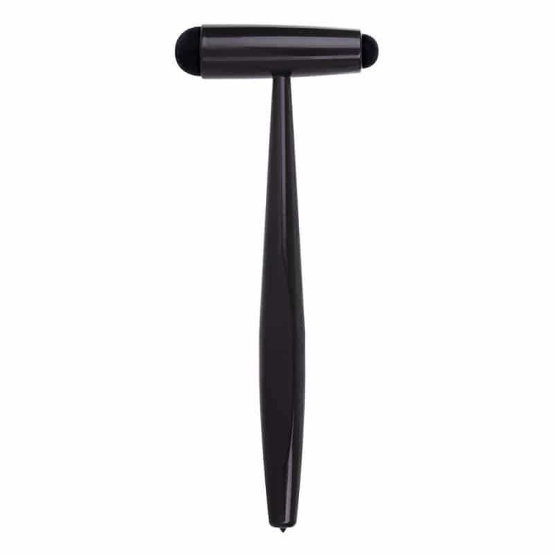 Reflexhammer nach Trömner von Luxamed - 23 cm lang mit integrierter neurologischer Tastspitze - Med-Praxisbedarf