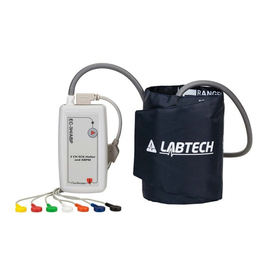 EC-3H/ABP Kombi-Holter System - 3-Kanal EKG mit oszillometrischer Blutdruckmessung - Med-Praxisbedarf