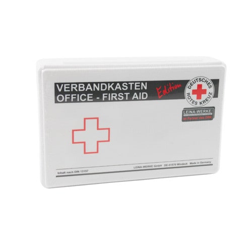 Betriebsverbandkasten DIN 1315 von Leina Werke - Erste-Hilfe-Kasten für den Arbeitsalltag, 25,5 x 16,6 x 8 cm - Med-Praxis...