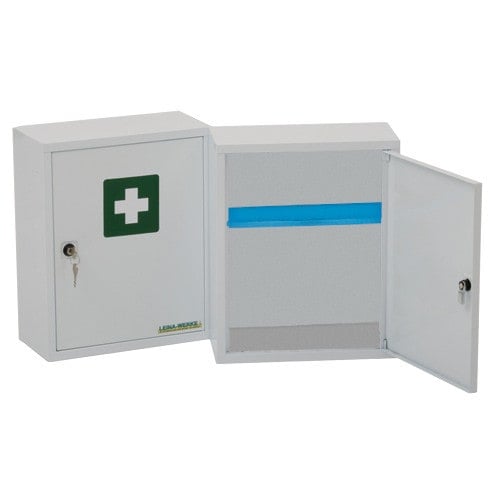 Verbandschrank Medisan A leer - 30x14x37 cm, Kunststoff, Aufbewahrung für Medizinbedarf - Med-Praxisbedarf