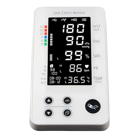 Multiparameter-Monitor PC-303 Lepu Medical - Misst Blutdruck, Sauerstoffsättigung und EKG - Med-Praxisbedarf