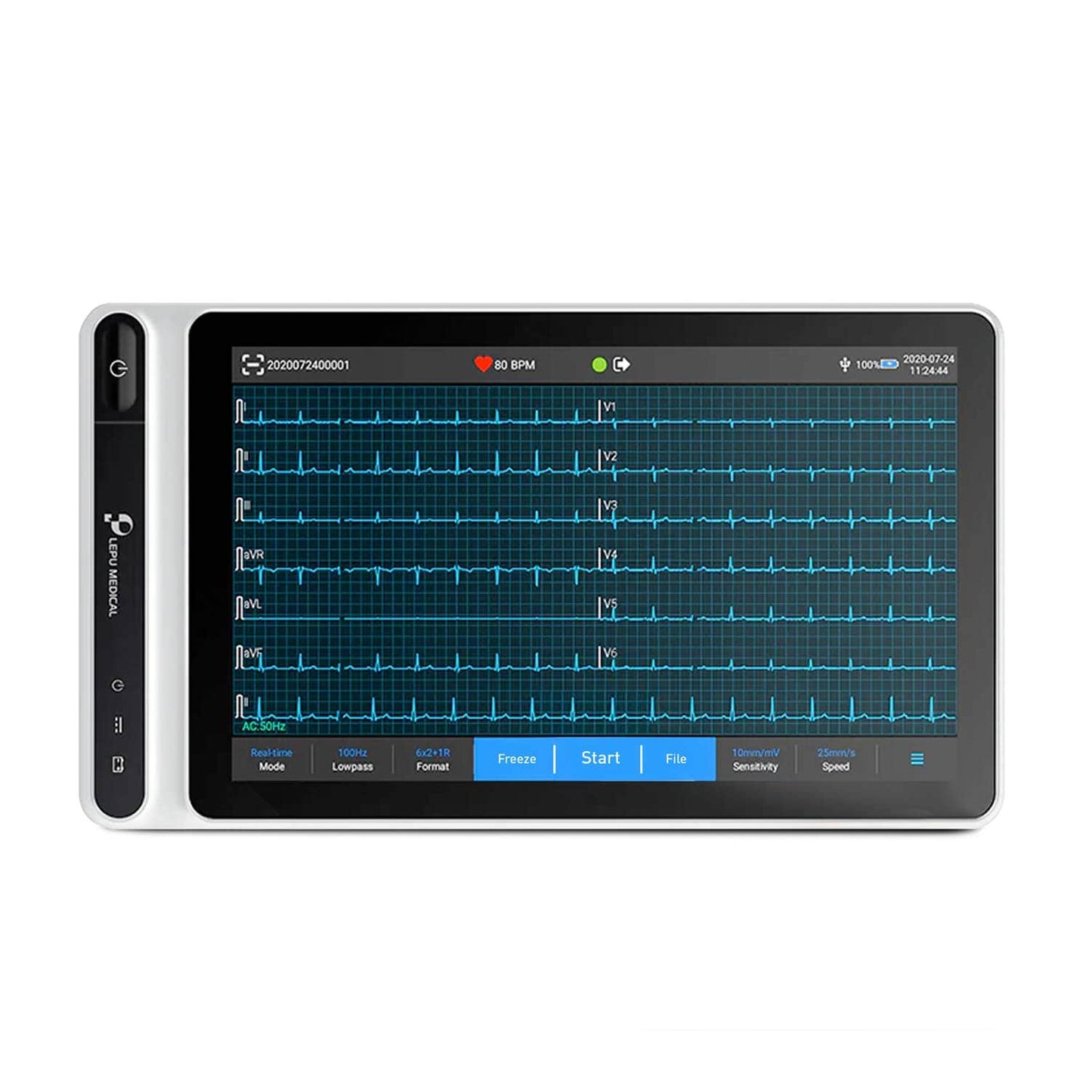 Lepu Medical Neo EKG S120 - kompaktes EKG-Gerät mit simultaner Aufnahme und Darstellung - Med-Praxisbedarf
