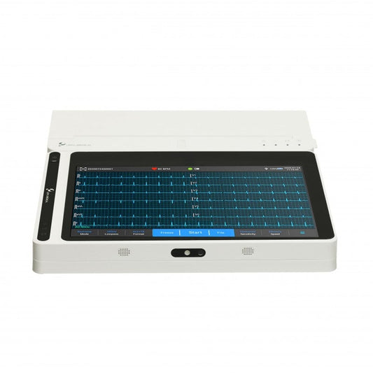 Neo EKG T180 12-Kanal-Herzmonitor Frontansicht - mit Display und mobiler Überwachung - Med-Praxisbedarf