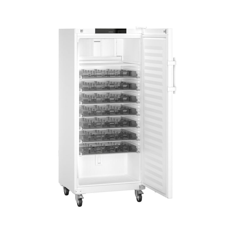 Liebherr HMFvh 5501 Medikamentenkühlschrank Seitenprofil - platzsparendes Design für Pflegeeinrichtungen - Med-Praxisbedarf