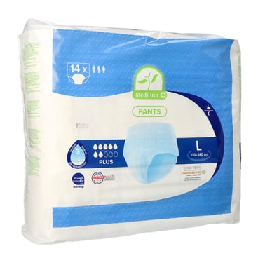 Lifemed Inkontinenzhose PLUS Packung - Mehrfachpack für den täglichen Bedarf - Med-Praxisbedarf