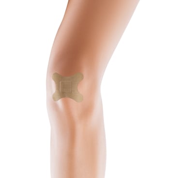 Knie- und Ellbogenpflaster Allround von Lifemed - elastisch, hautfreundlich - Med-Praxisbedarf
