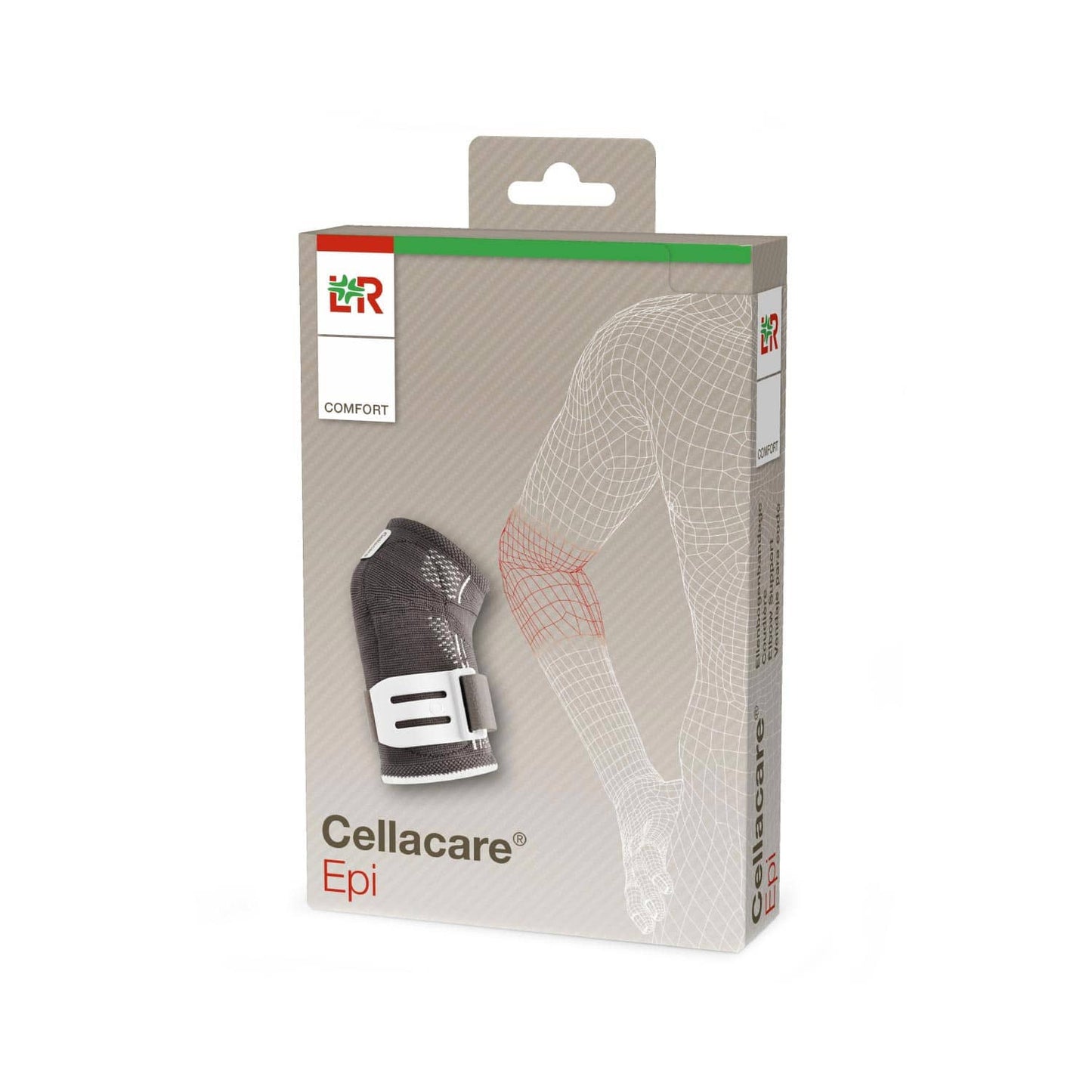 Cellacare Epi Comfort Bandage Ellenbogen - Kompression und Stützung, Materialmix für Tragekomfort - Med-Praxisbedarf