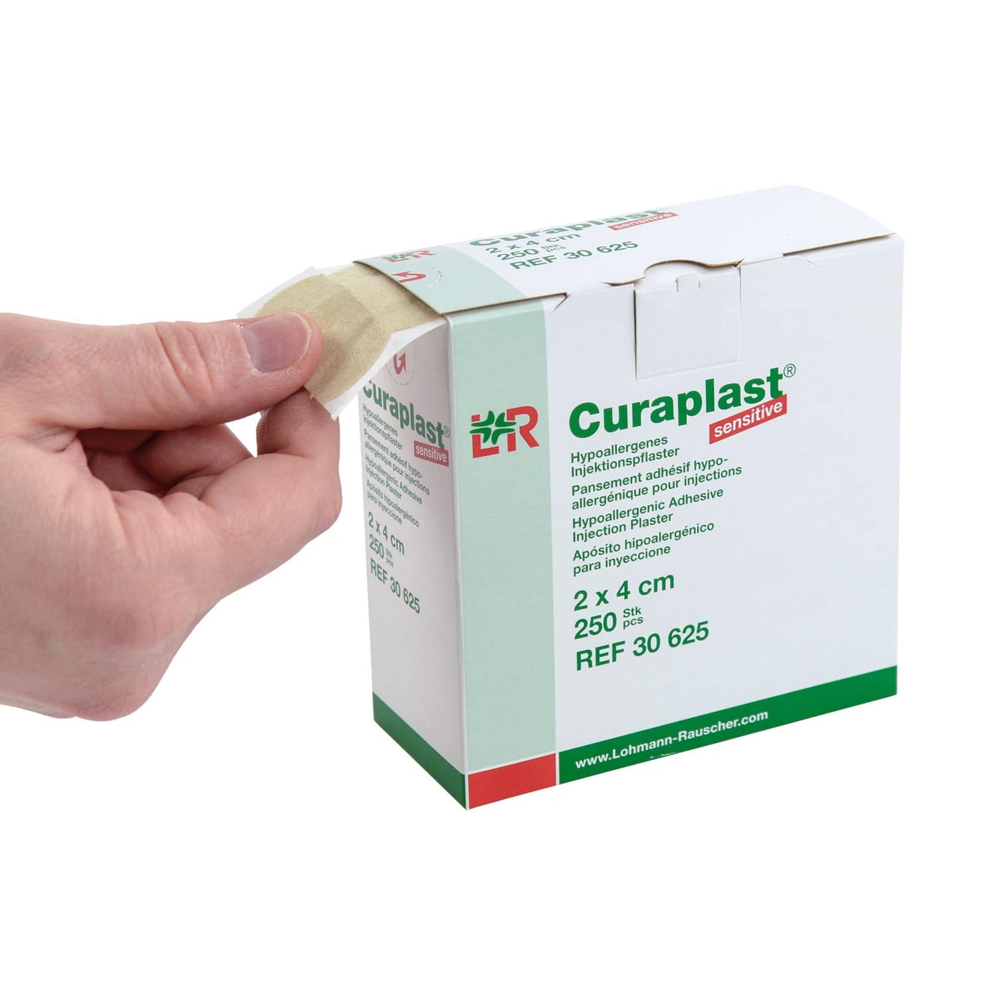 Injektionspflaster Curaplast sensitive - schnelle Wundversorgung, hautschonendes Material - Med-Praxisbedarf