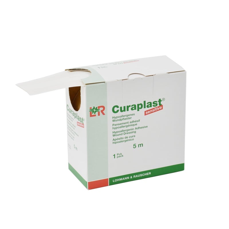 Wundpflaster Curaplast sensitive - hautfreundlich, anschmiegsam für Patienten mit sensibler Haut - Med-Praxisbedarf