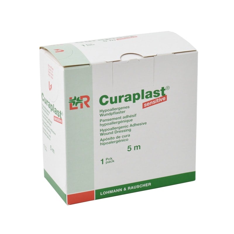Sensitives Wundpflaster Curaplast - zur Versorgung kleinerer Verletzungen, hautverträglich - Med-Praxisbedarf