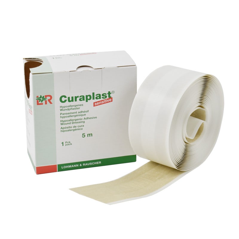 Curaplast sensitive Wundpflaster - für kleine Wunden bei empfindlicher Haut, weiches Material - Med-Praxisbedarf