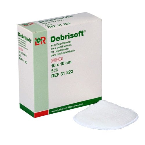Debrisoft Reinigungskompresse - für oberflächliche Wundreinigung, schnell und effektiv - Med-Praxisbedarf