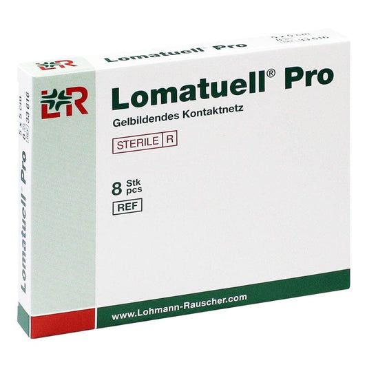 Lomatuell PRO Gelbildendes Kontaktnetz - Polyesterfaser-Gittertüll für die moderne Wundversorgung - Med-Praxisbedarf