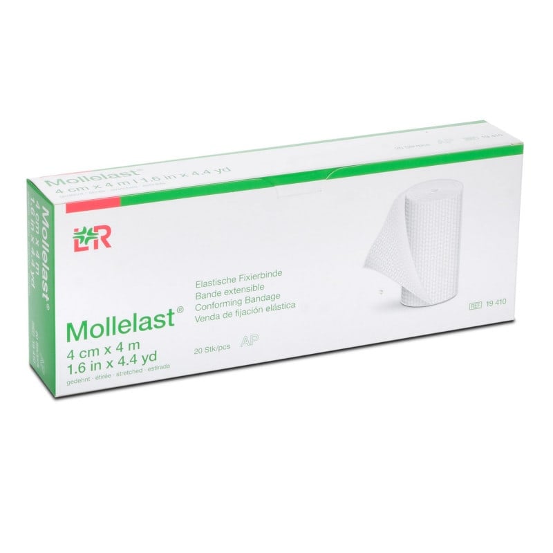 Mollelast Fixierbinde Lohmann-Rauscher - Elastische, luftdurchlässige Binde - Med-Praxisbedarf