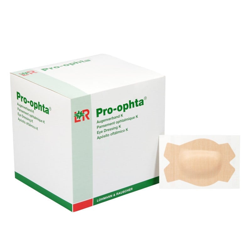 Pro-ophta Augenverband K - praktischer Verband zur Ruhigstellung in der Augenheilkunde - Med-Praxisbedarf