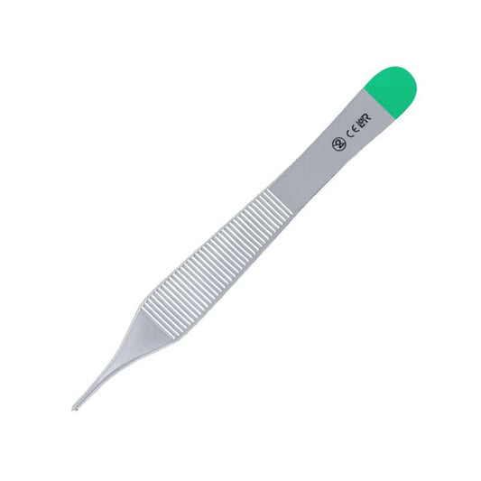 Sentina Micro-Adson Pinzette chirurgisch - aus mattem Edelstahl, abriebfest und biokompatibel - Med-Praxisbedarf