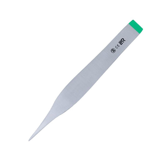 Sentina Splitterpinzette 9 cm - Gerade Pinzette für hygienischen Einmalgebrauch - Med-Praxisbedarf