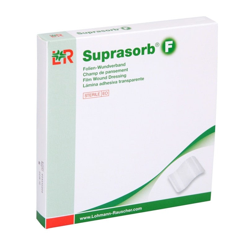 Suprasorb F Folienverband - transparenter, atmungsaktiver und selbstklebender Wundverband - Med-Praxisbedarf