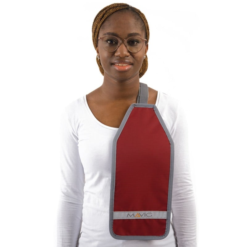 Brustdrüsenschutz RP270 für Mammographie - 2-teilig, je 18x40 cm, von MAVIG - Med-Praxisbedarf