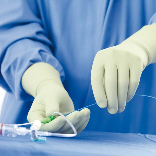 Strahlenschutz-Handschuhe HS100 - für interventionelle Radiologie, Röntgenschutz - Med-Praxisbedarf