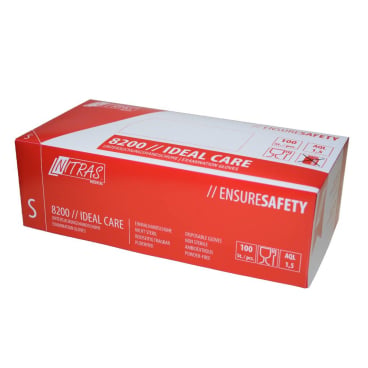 Naturfarbene Latexhandschuhe IDEAL CARE - medizinische Einmalhandschuhe von MCD Medical - Med-Praxisbedarf