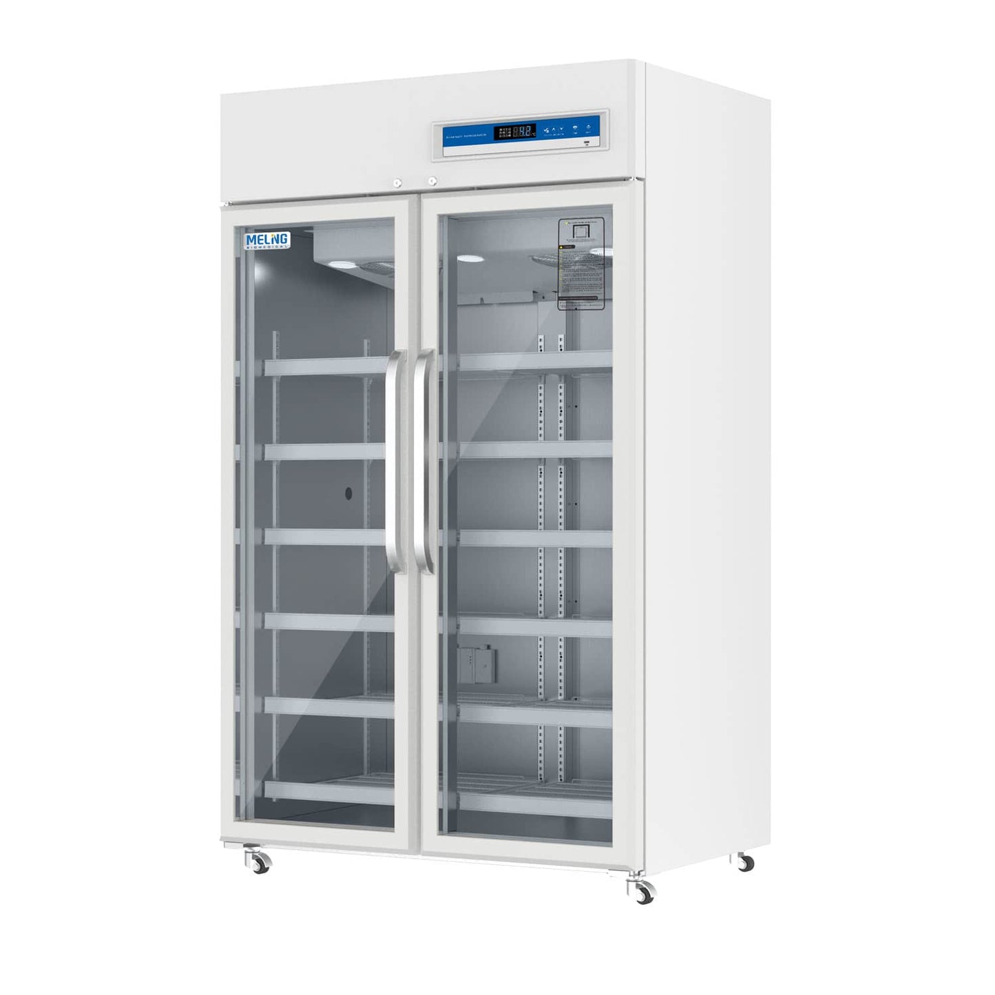 Medikamenten-Kühlschrank YC-1015L - 1015 Liter Stauraum, 12 Fächer, für sichere Lagerung empfindlicher Materialien - Med-P...