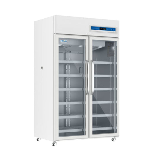 Medikamenten-Kühlschrank YC-1015L - 1015 Liter Kühlschrank mit 12 Fächern von MELING - Med-Praxisbedarf